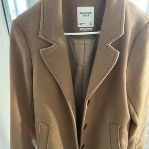 Abercrombie and Fitch Brown Dad Pea coat Size M